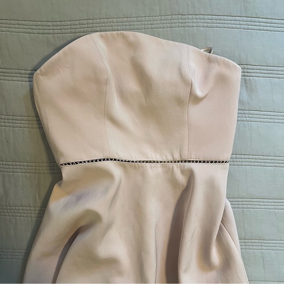 KEEPSAKE the Label Blush Strapless Dress Travel Wedding Formal - Picture 4 of 9